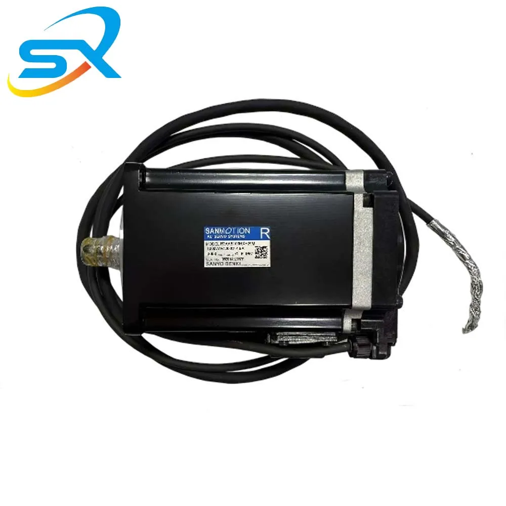 Servo motor AC Sanyo, funcionando em boa condução, R2AAB100HXH29M, 1000w