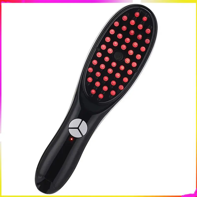 M04K Electric Hair Growth Instrument Nano Atomized Scalp Massage Comb Red And Blue Light Vibration Hair Care Device