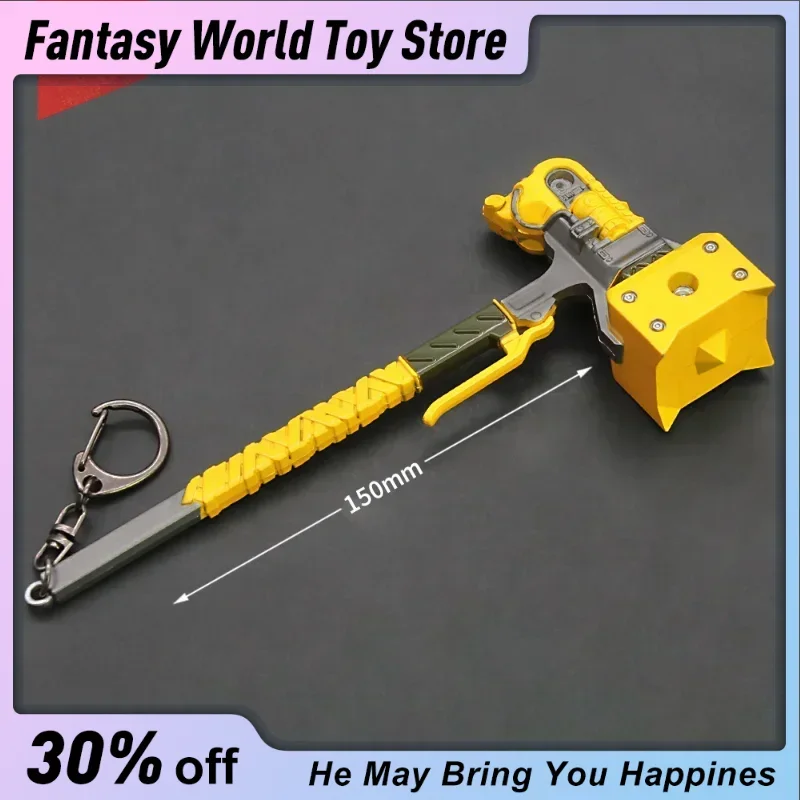 Apex Legends Heirloom ค้อนตาย15cm, ค้อนตายดาบเกมอนิเมะ Royal Katana พวงกุญแจอาวุธของเล่นของขวัญบนเดสก์ท็อป