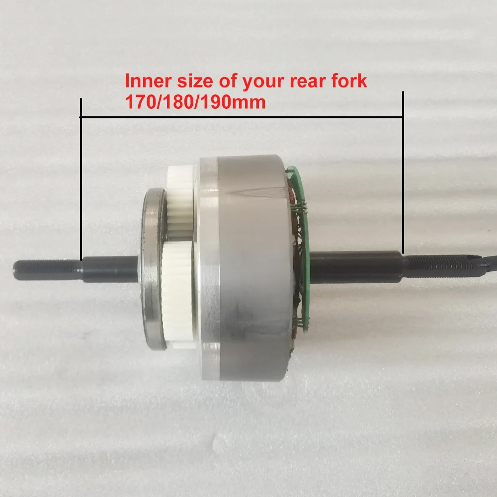 * for 170mm 180mm 190mm Dropout Open Size 36V 48V 52V 750W 1000W Fat Tire Gear Electric Bicycle Motor Center Core Stator⌁