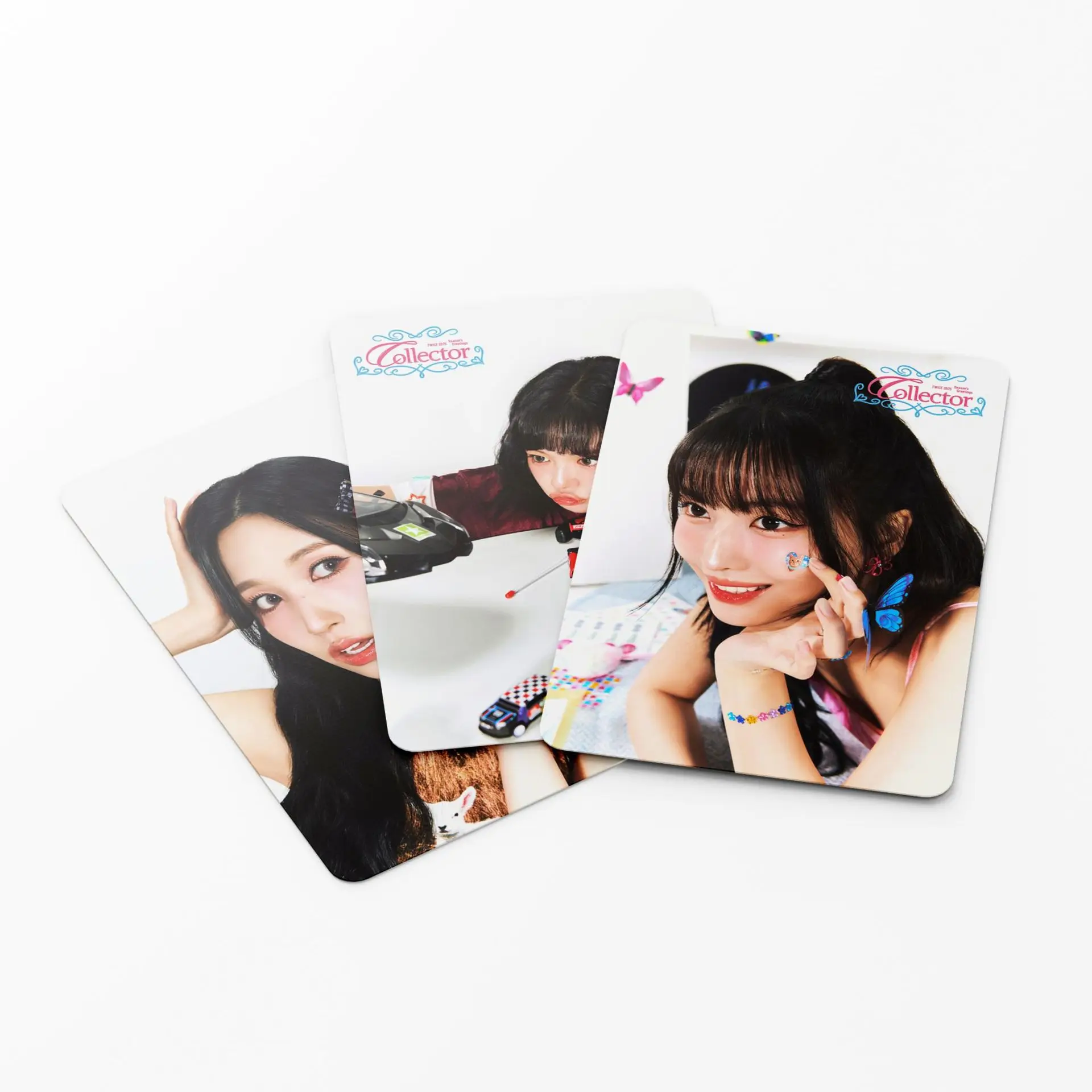 TWICE 55PCS Holographic Cards 2025 S.Greetings Photocard Set Limited ONCE Merch KPOP Collectibles Fast Ship TWICE