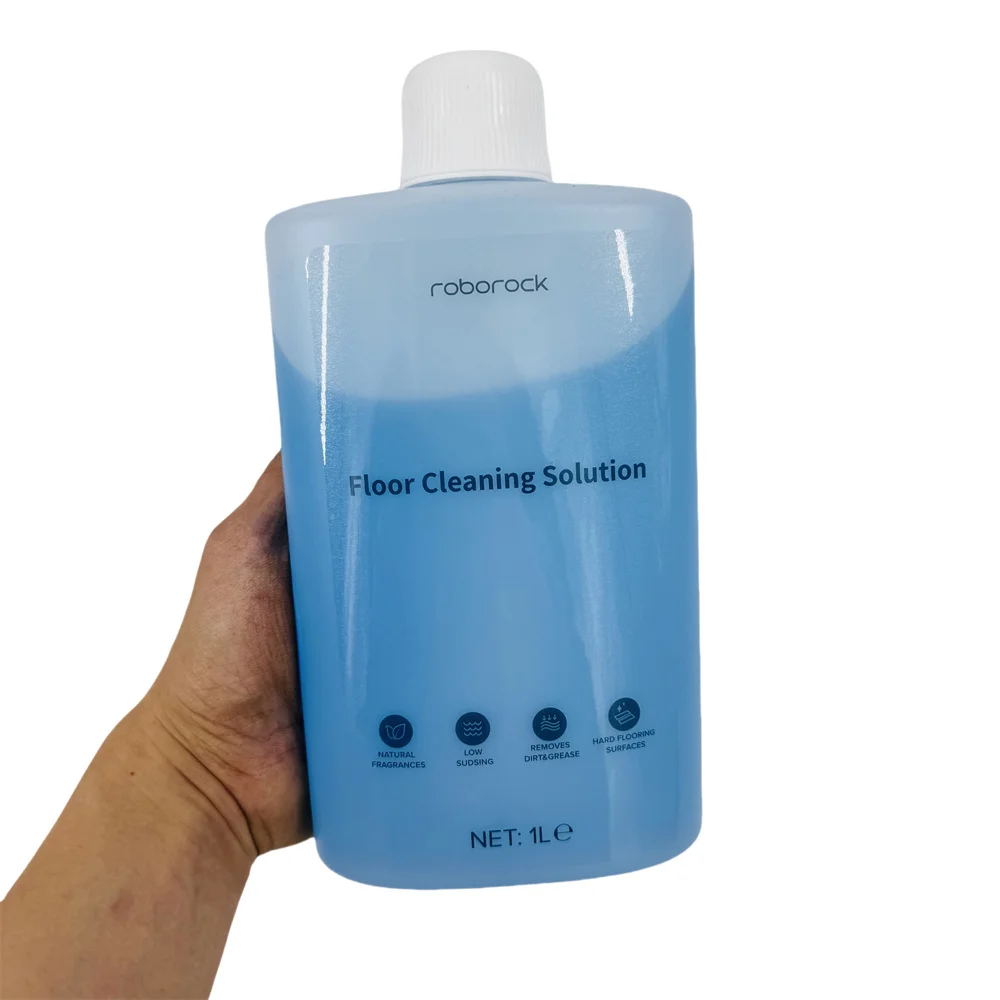 محلول تنظيف الأرضيات الأصلي 1L Roborock S7 MaxV Ultra S7 Pro Ultra S7 S8 S8 PLUS S8+ S8 Pro Ultra Parts مكنسة كهربائية