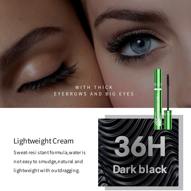 Wimpers Verlenging Mascara Waterproof Langdurige Lash Zwarte Wimpers Verlenging Make Up Beauty Eye Koreaanse Cosmetische Nieuw