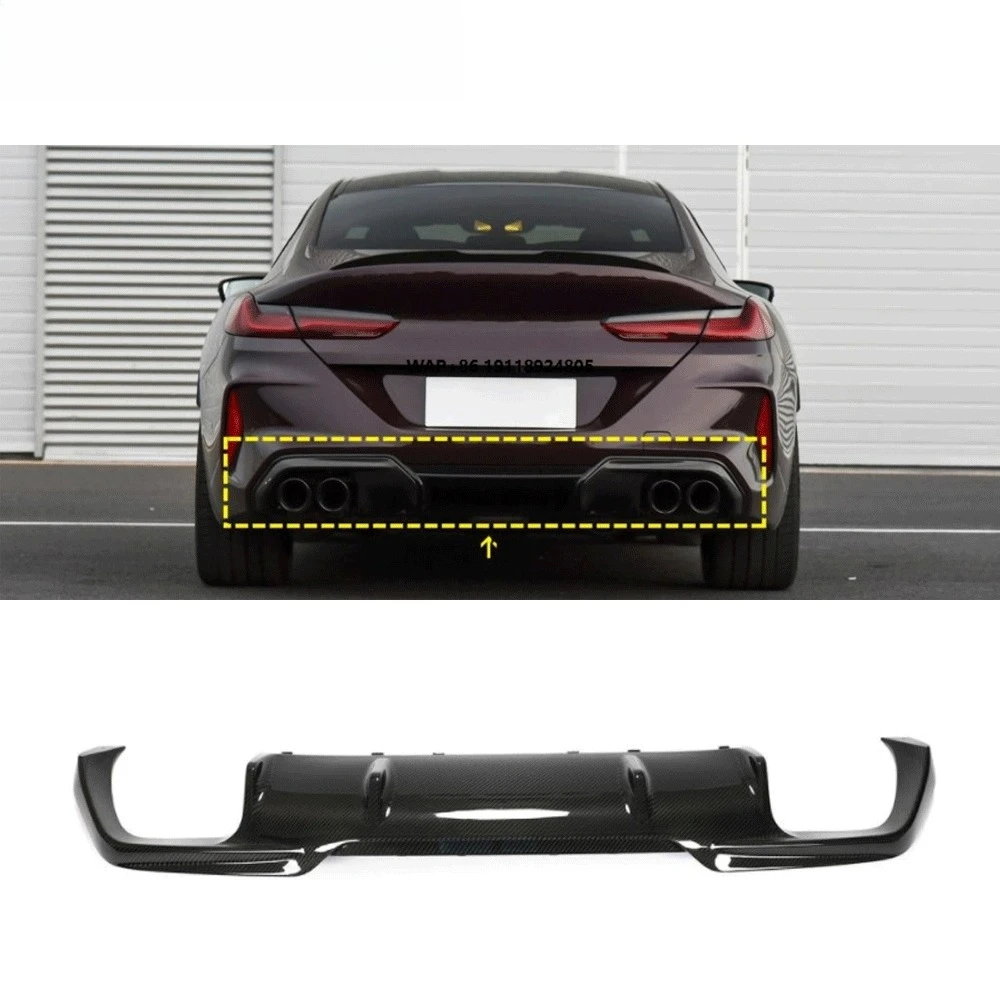 

Dry Carbon Fiber Car Rear Diffuser for F93 M8 Gran Coupe Competition Sedan 4-Door 2021-2022