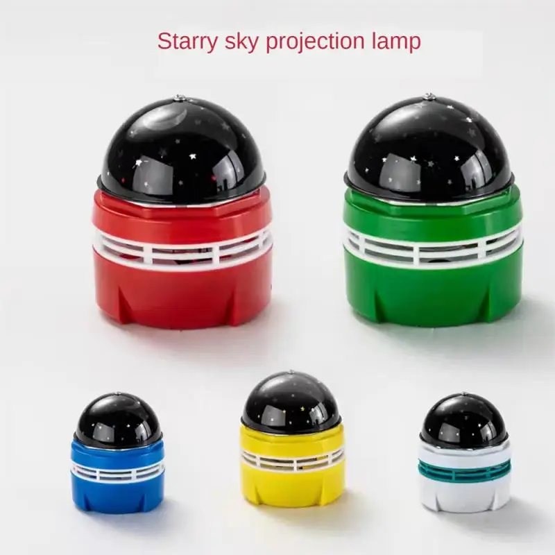 USB Projector Lamp Colorful Rotating Magic Ball Starry Sky LED Night Light Decoration Bedroom Room Decorative For Children Gifts