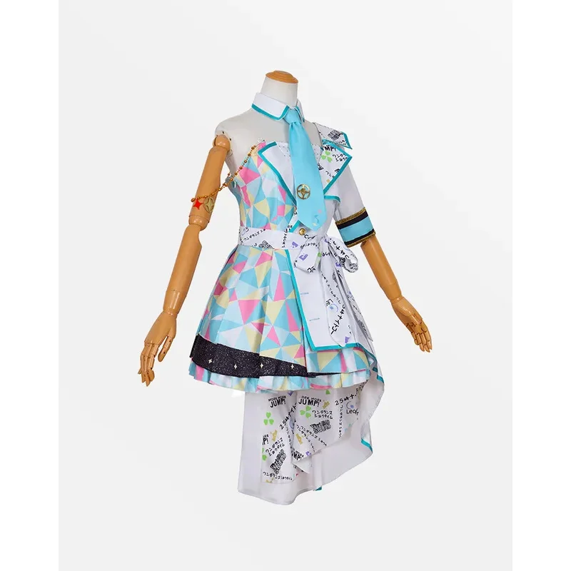 زي المسرح الملون للخطة العالمية هاتسون ميكو بايشيكسينغ معرض الرسوم المتحركة للهالوين