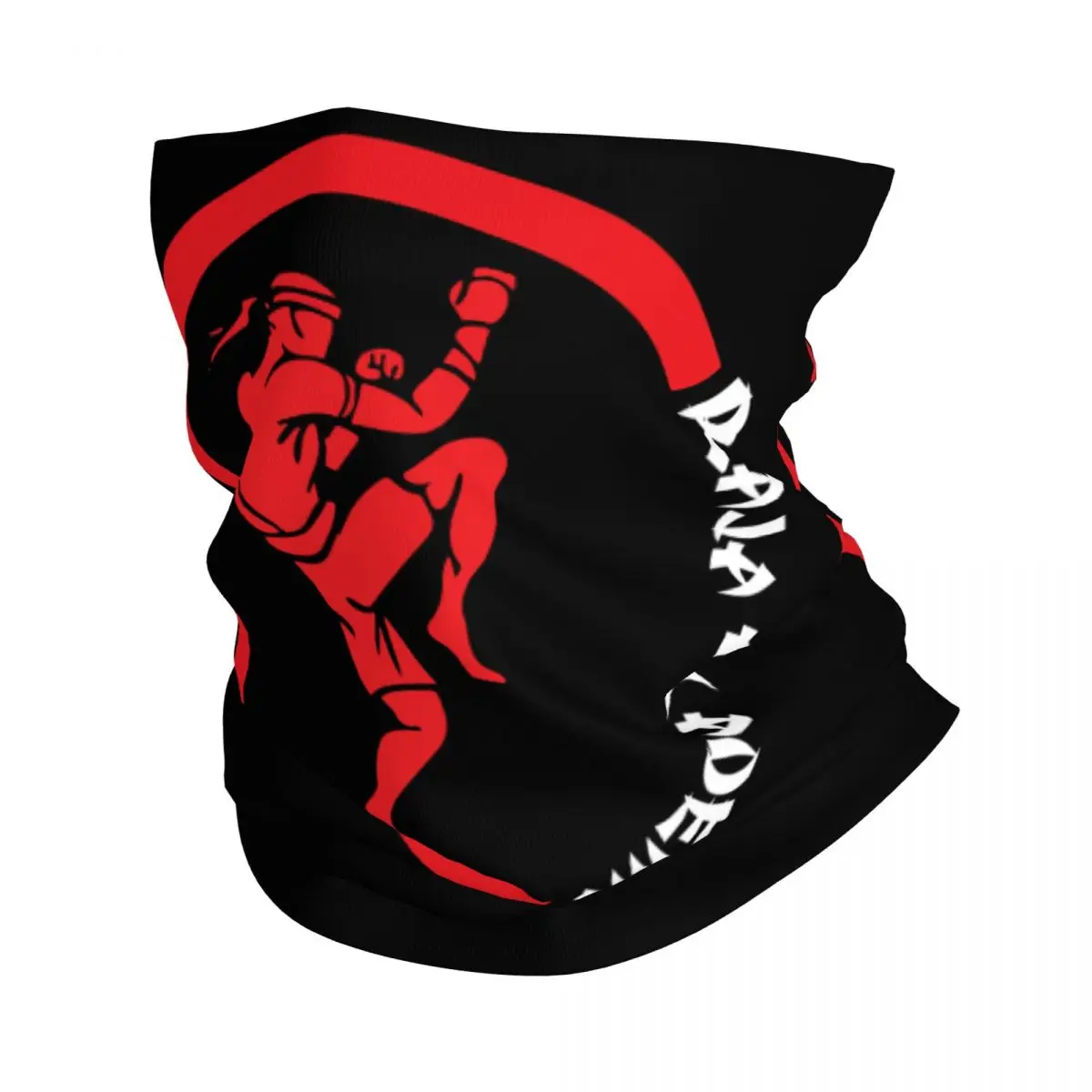 Best Muay Thai Fighter Logo Bandana Neck Cover Printed Face Scarf Warm Cycling Scarf Outdoor Sports For Men Women Adult Washable