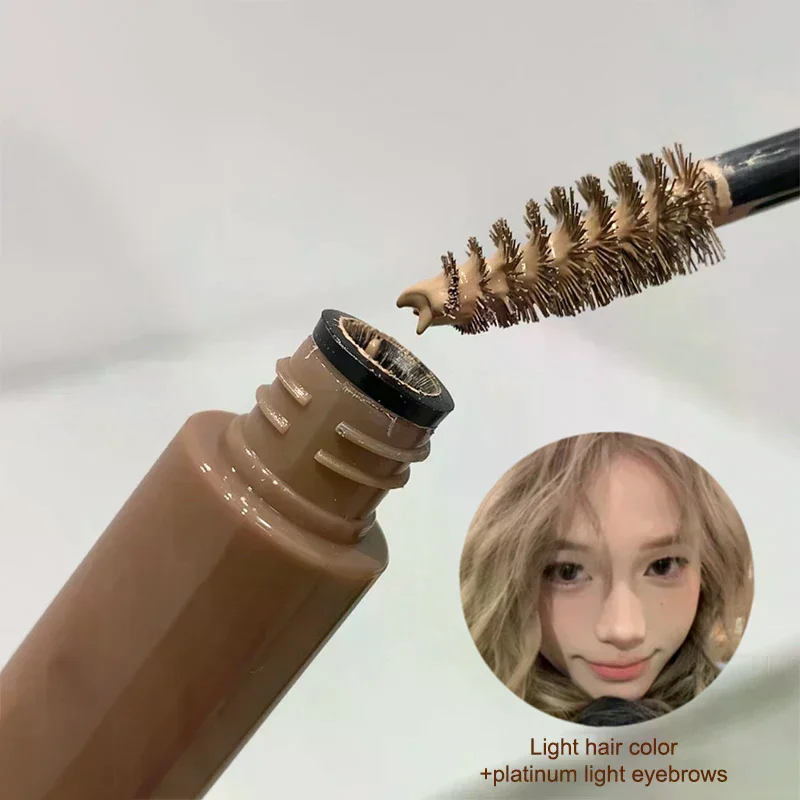 

3 Colors Long-lasting Fixed Eyebrow Mascara Cream Waterproof Dyeing Color Quick-dry Eyebrow Gel With Brush Eye Beauty Makeup