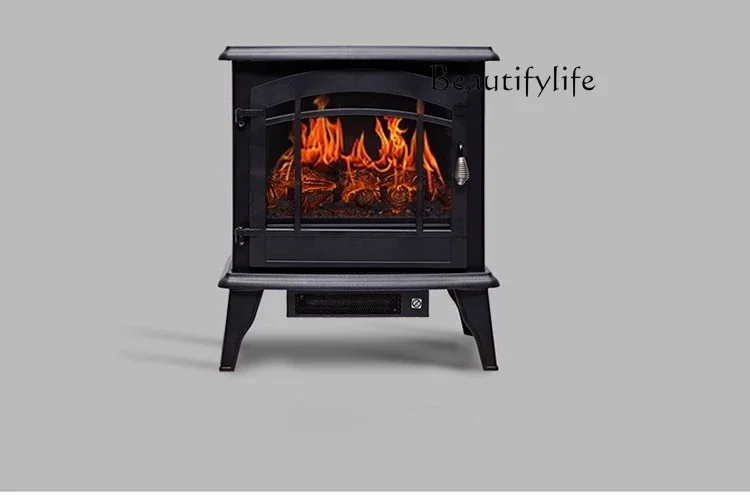 Winter indoor heating furnace electronic simulation flame household electric heating   fireplace core