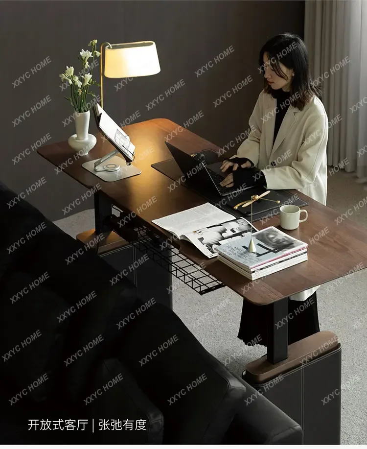 lifting table Lifting table legs Double motor lifting desk Solid wood electric table