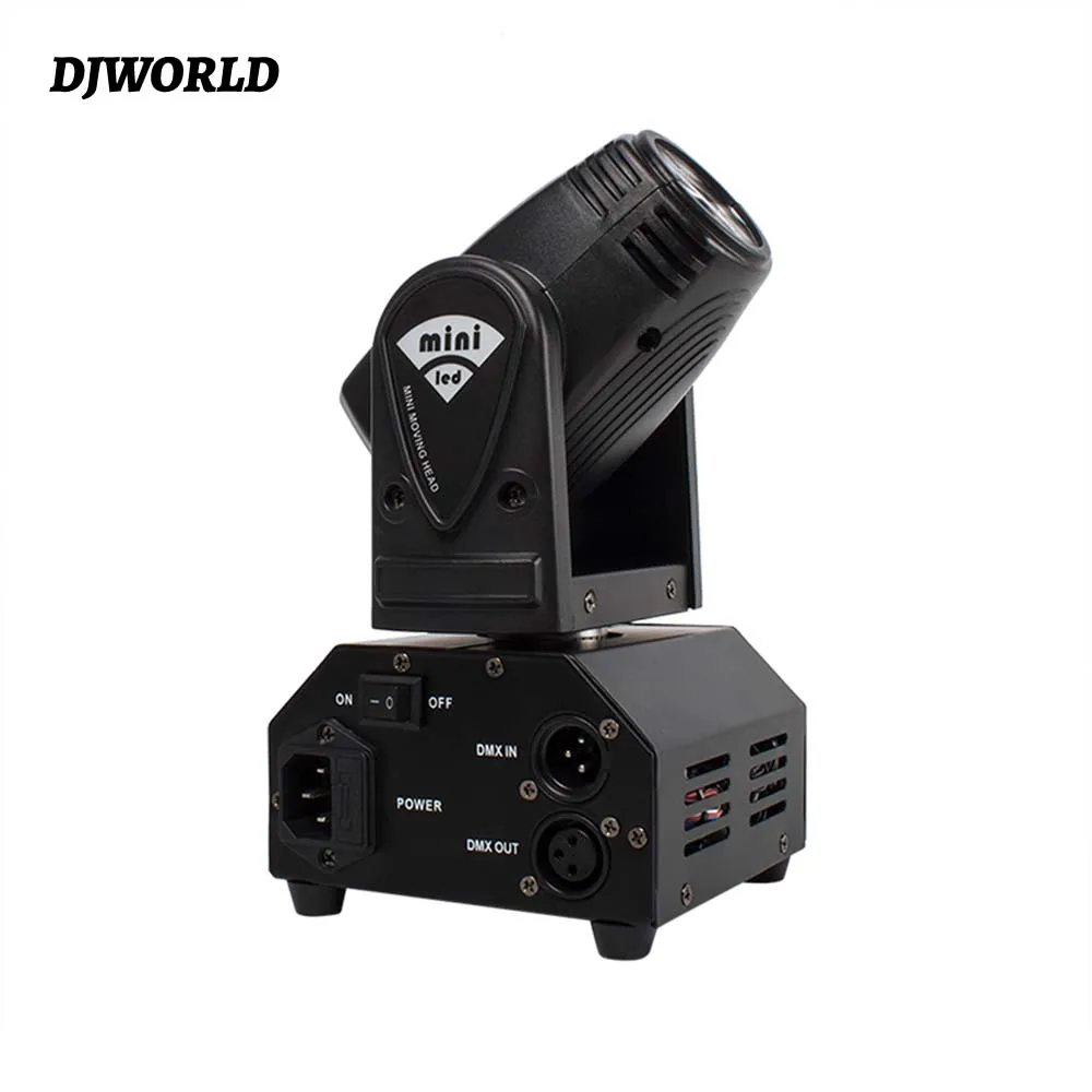 4PCS Lyre Mini 10W LED Beam Moving Head Light RGBW 4 in1 Spot Party Display Controller DMX DJ Disco Club Party Stage Light