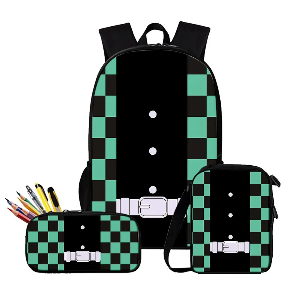 

Harajuku Popular Animal School Bags, K pop 3D Print, laptop backpack, backpack, Shadow Bag Tiled, Case Layer, 3pcs Total