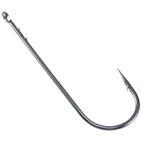 20 piezas anzuelos de gusano, anzuelo de pesca de vástago largo, anzuelo Baitholder, anzuelos de lubina en línea para cebo blando, Swimbaits, aparejo Texas