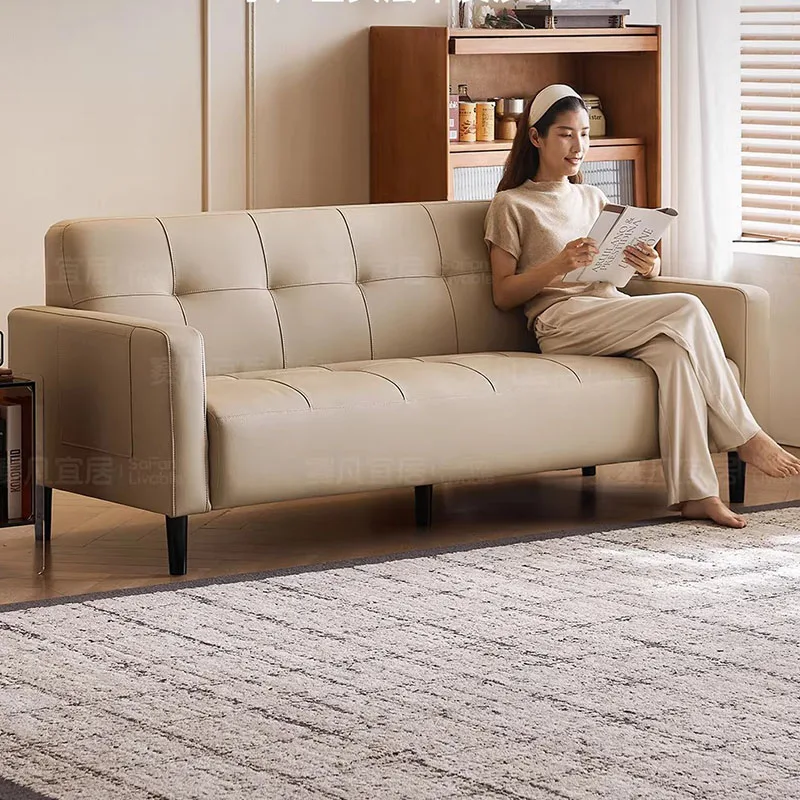 

Modern Puffs Living Room Sofas Futon Designer Replica Lounge Decor Living Room Sofas Nordic Filling Muebles Trendy Furniture