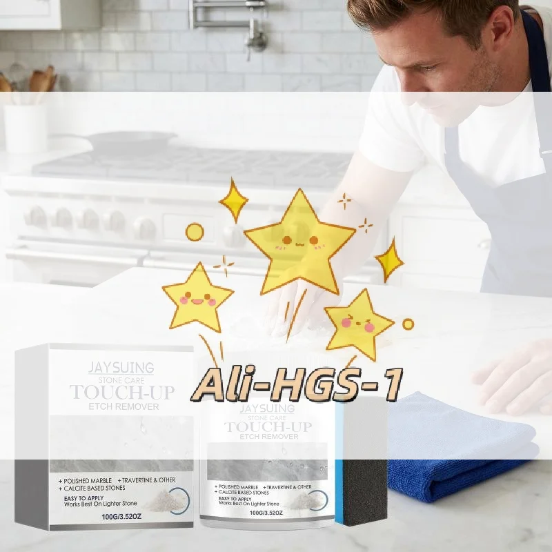 

Household Marble Polishing Powder for Quartz Tile Floor Fast Oil Stain Dirt Cleaner for Kitchen Stone Care