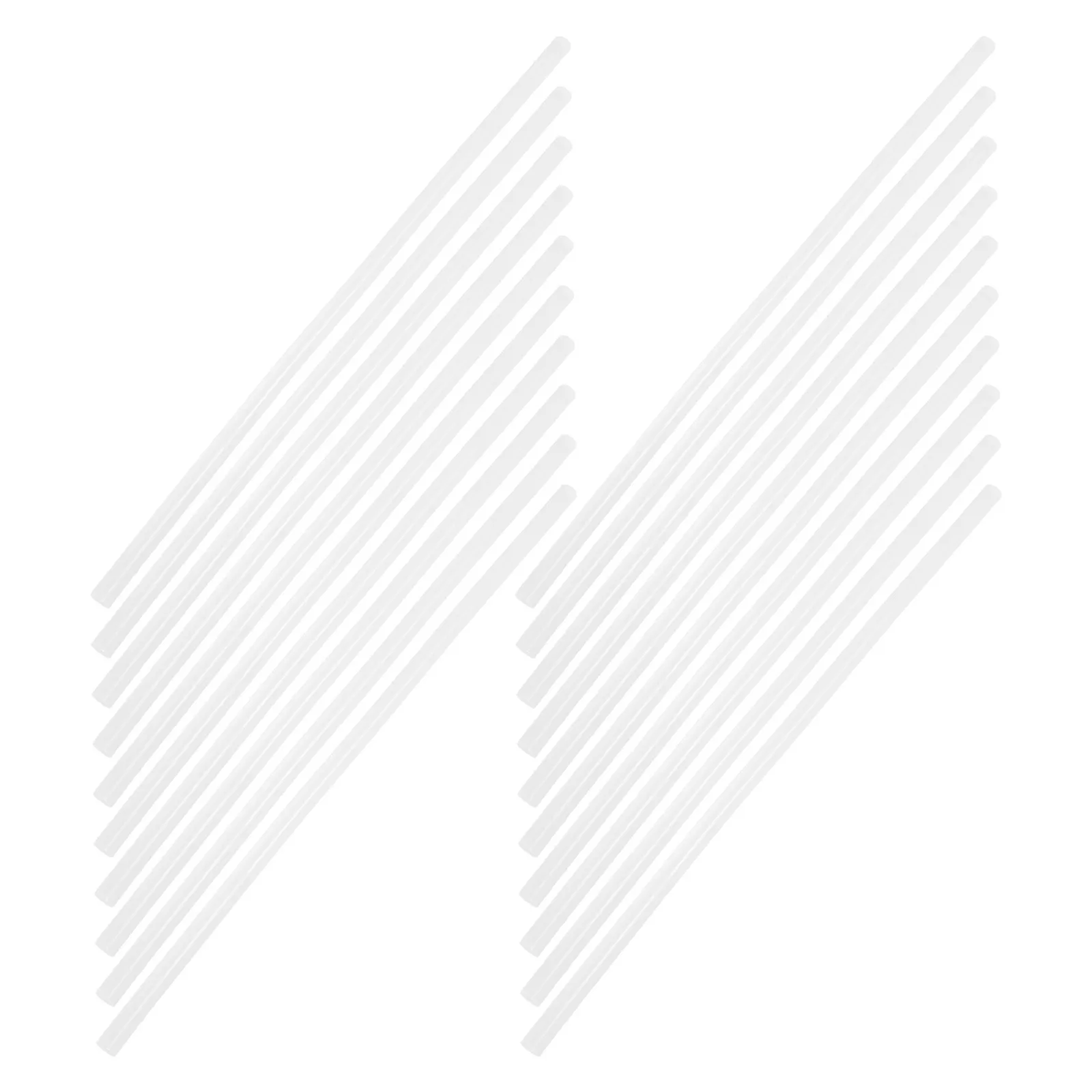 

20Pcs DIY Glue Sticks Reliable Adhesion Heat Resistant for Crafting Kits Art Projects School Office Home Use Accessories