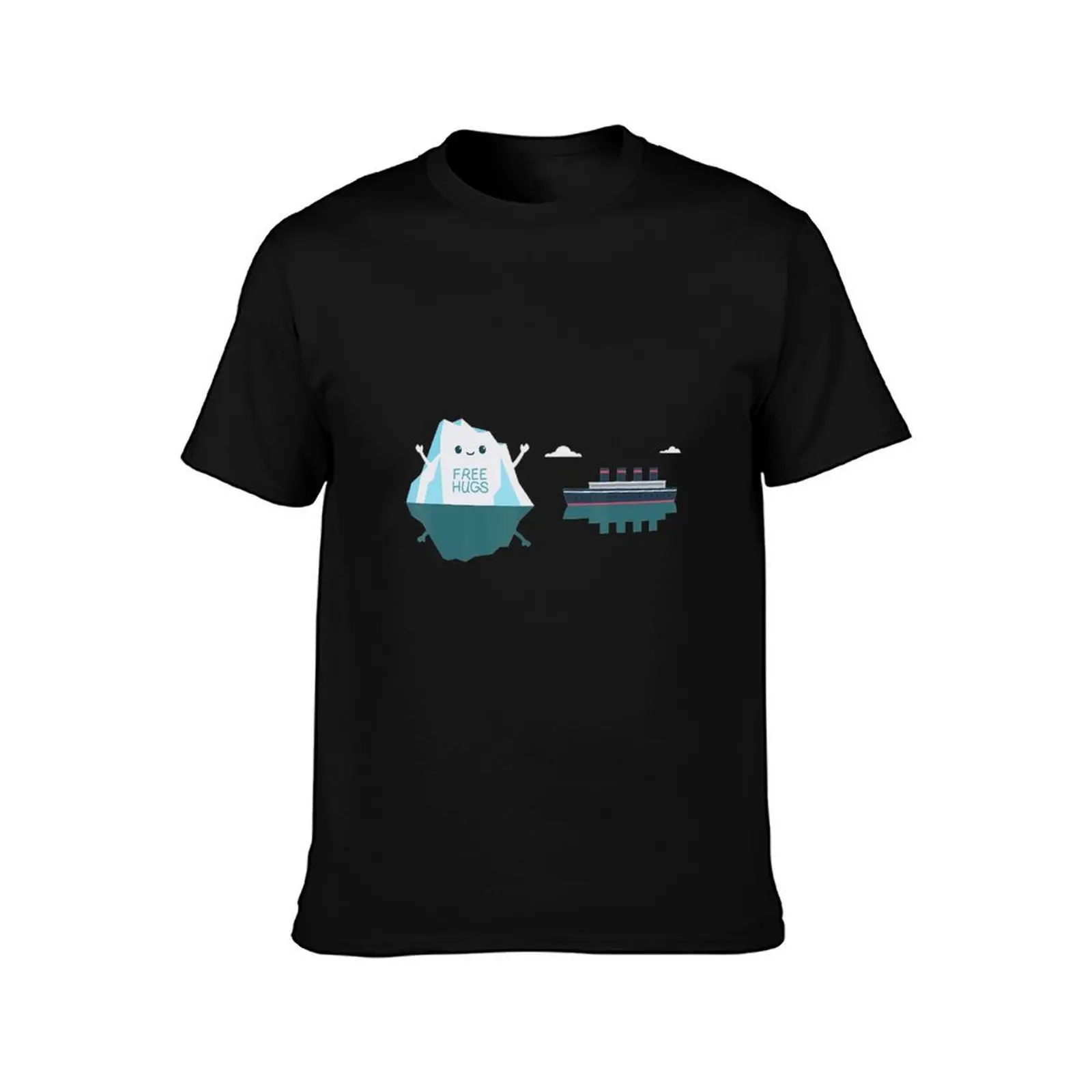 Retro Funny Titanic Cruise Ship Iceberg 1912 T-Shirt Outdoor Sports Short Sleeve Top T-Shirt