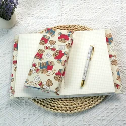 Fromthenon Cute Cloth Fabric Weeks Notebook Cover Weekly Planner Journal Diary Notebooks Sleeve Office Stationery Supplies