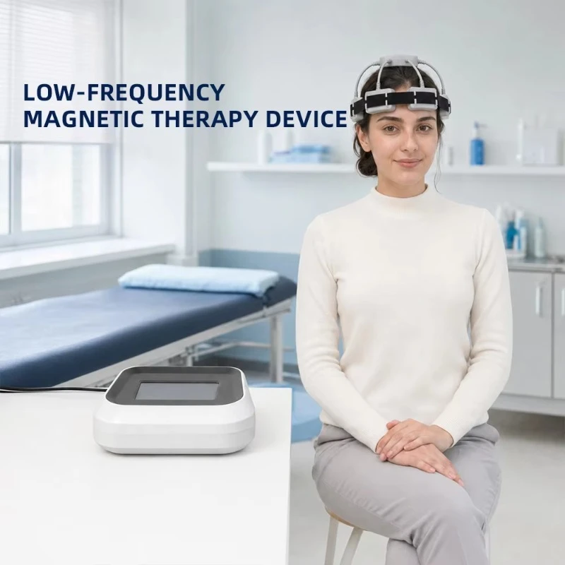 Portable Desktop Class II TMS Brain Therapy Device for Adjuvant Treatment Ischemic Cerebrovascular Disease Brain Injury Reduce