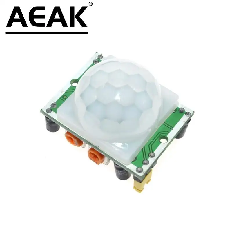 AEAK HC-SR501 Adjust Infrared IR Pyroelectric Infrared PIR module Motion Sensor Detector Module We are the manufacturer