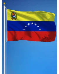 60x90cm 90x150 7 gwiazda wenezuela 1954 flaga Banner gobelin