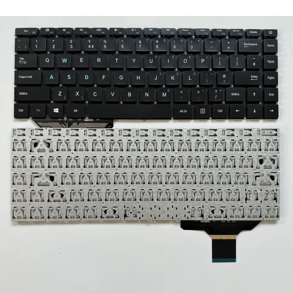

UK for Shanzhai M3181005 XK-HS122 Backlight free Laptop Keyboard