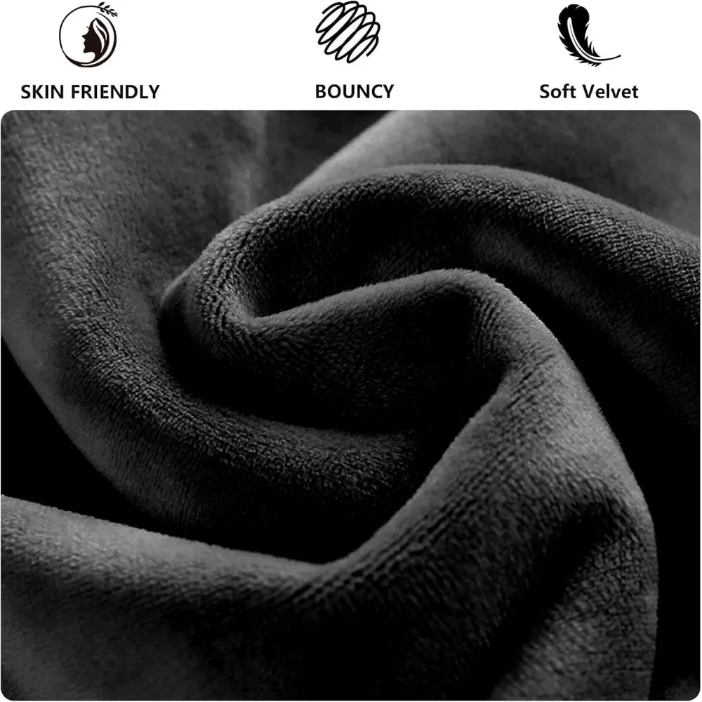 إطار، سرير منجد مع لوح رأسي ماسي ولوح للقدمين، إطار سرير كوين أسود مع قناة عمودية مخملية