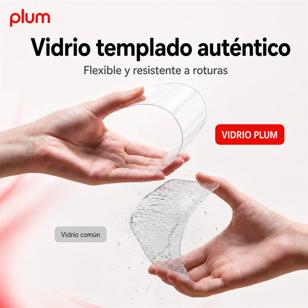 Cristal Templado para iPhone 17 16 15 18 Pro, Protector de Pantalla para iPhone 14 13 Plus Pro Max, Película Protectora 