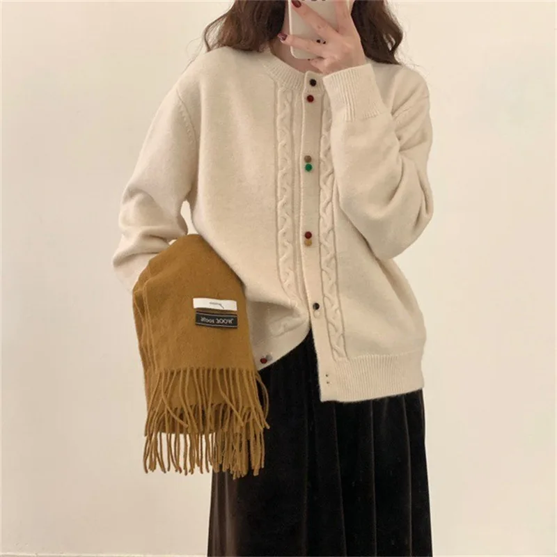 

Autumn/winter Korean Style Smooths Silhouette Square Collar Top Knit Color Sleeve Sweater Women Students Base Layer Z517