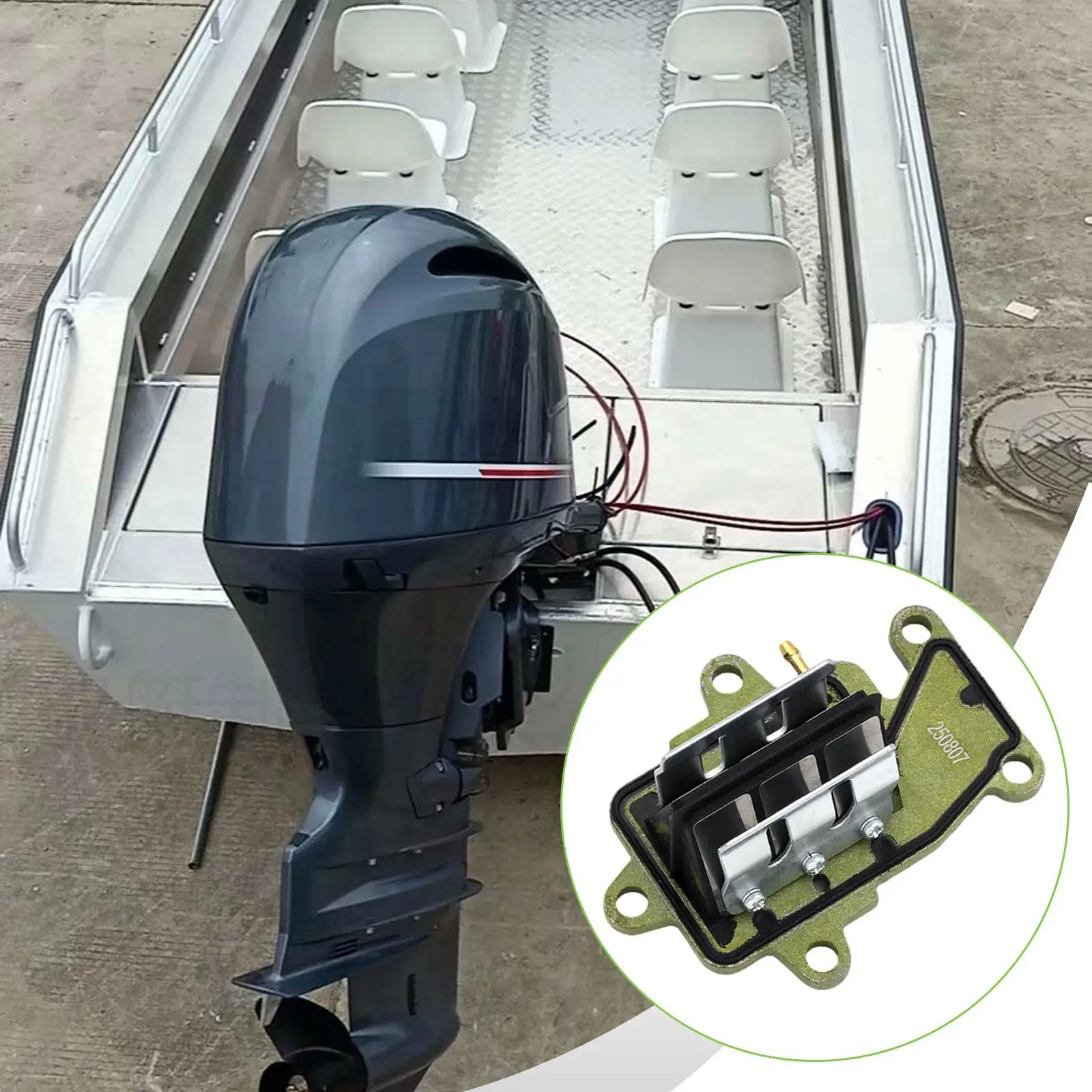 

Замена впускного клапана в сборе для Yamaha 15fmh 2-тактный 15HP Прочный