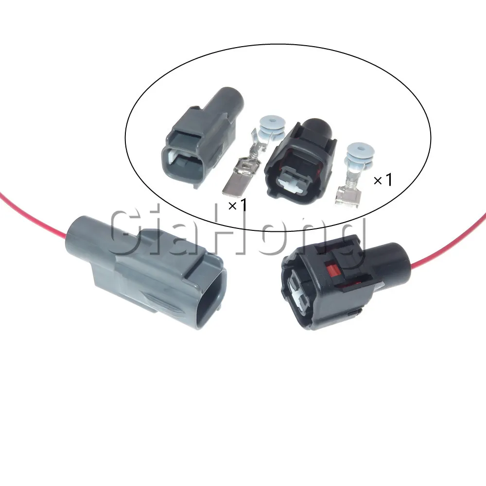 1 Set 1 Ways Auto Parts 7283-3013-10 AC Assembly Car Heavy Current Waterproof Wire Connector Automobile Socket