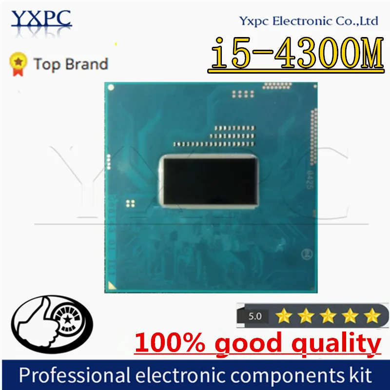 

Core processor I5-4300M SR1H9 2.6G 3M Cache I5 4300M 2.6G to 3.3G PGA946 for HM87