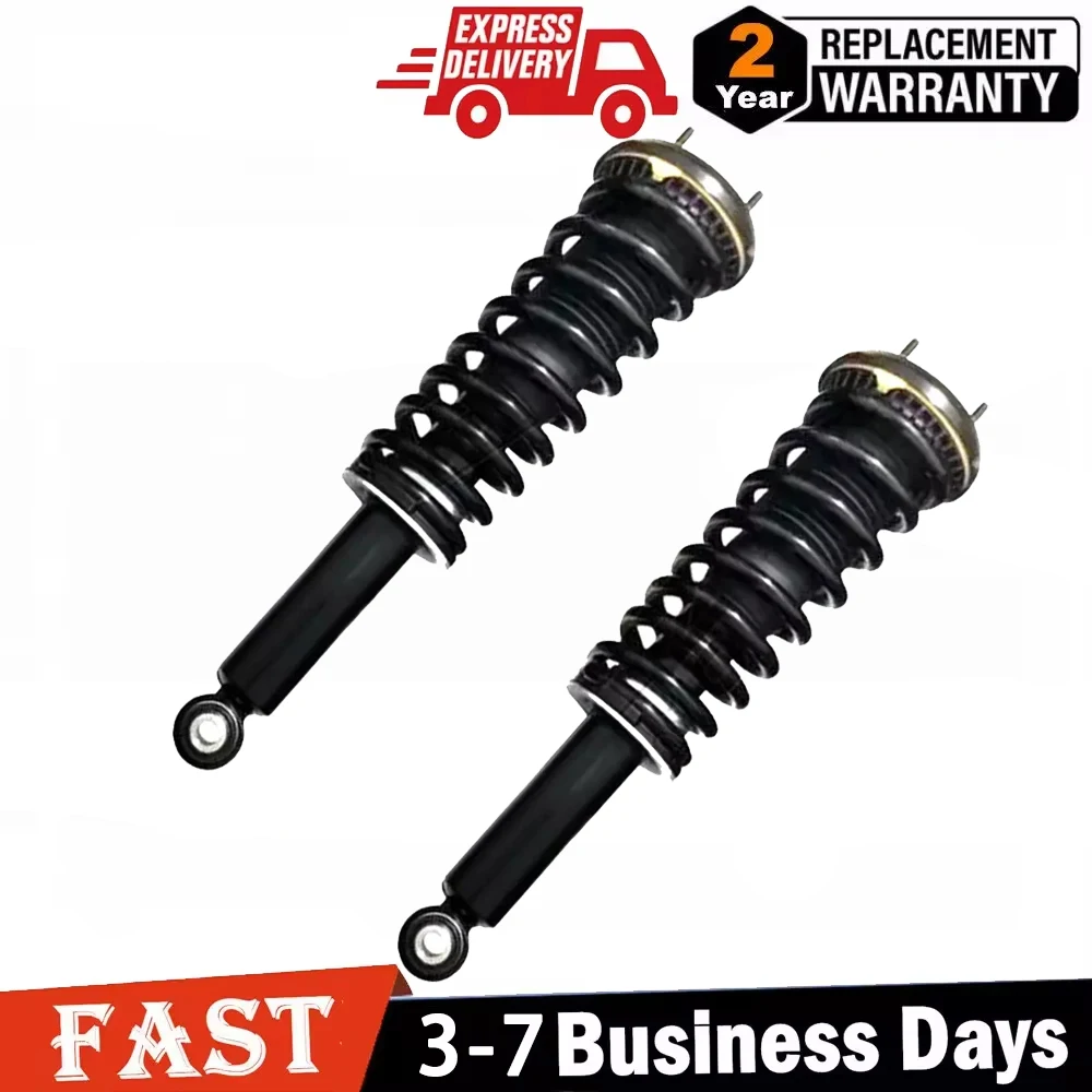 Pair Rear Shock Struts Assys w/o Active For Jaguar XF RWD AWD 2009-2015 C2Z15405