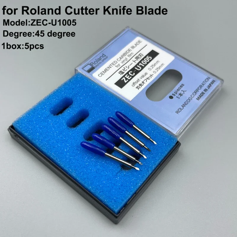 

Roland Cutter Knife Blade ZEC-U1005 for Roland XC-540 SP-300V VP-540 VS-640 BN-20 LEJ-640 SC-500 VS-540 BN-20 Blade 45Degree