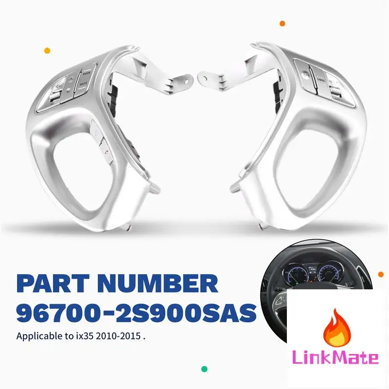 

For Hyundai Ix35 TUCSON 2010-2015 Car Multi-Function Cruise Control Steering Wheel Buttons With Bluetooth Button