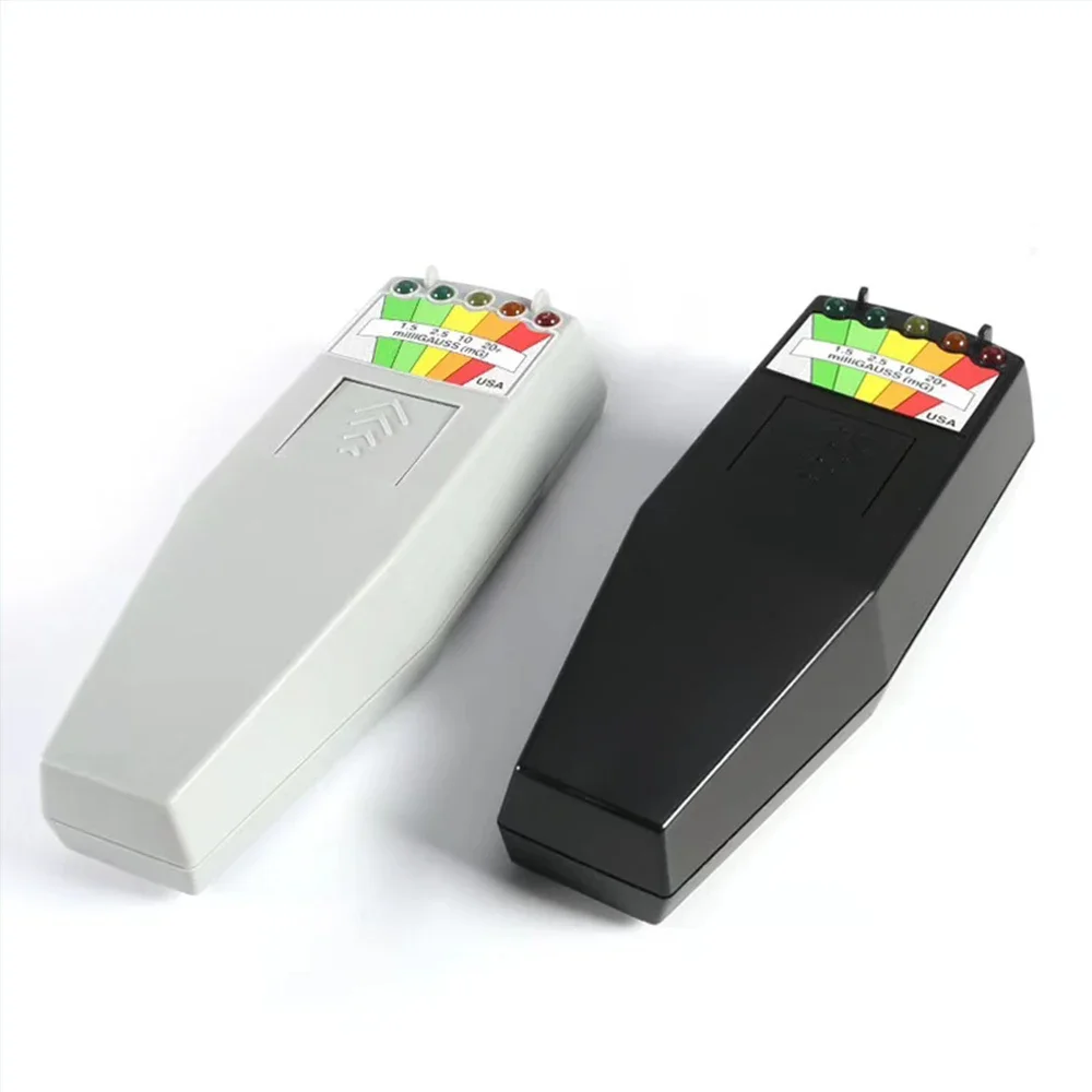 5-LED EMF Meter Magnetic Field Detector Ghost Hunting Paranormal Equipment Tester Portable Counter Professional EMF Meter Tester