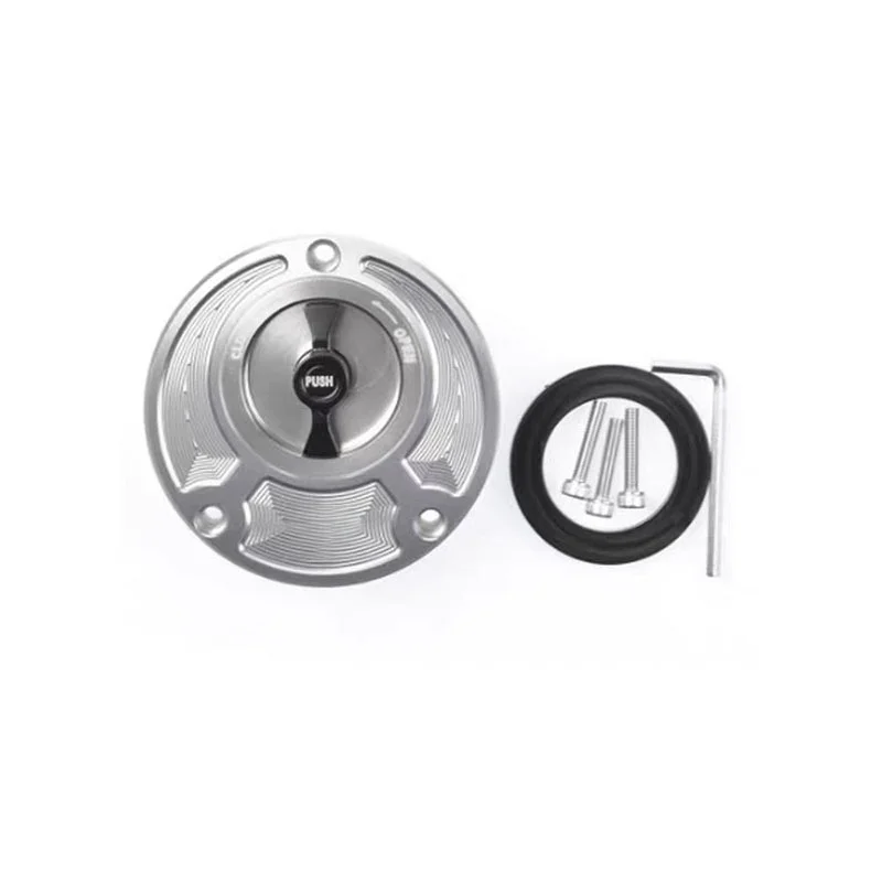 For Yamaha MT01 MT-03 MT07 MT-09 MT-10 MT15 MT-25 MT125 CNC Aluminum Keyless Motorcycle Accessories Fuel Gas Tank Cap Cover