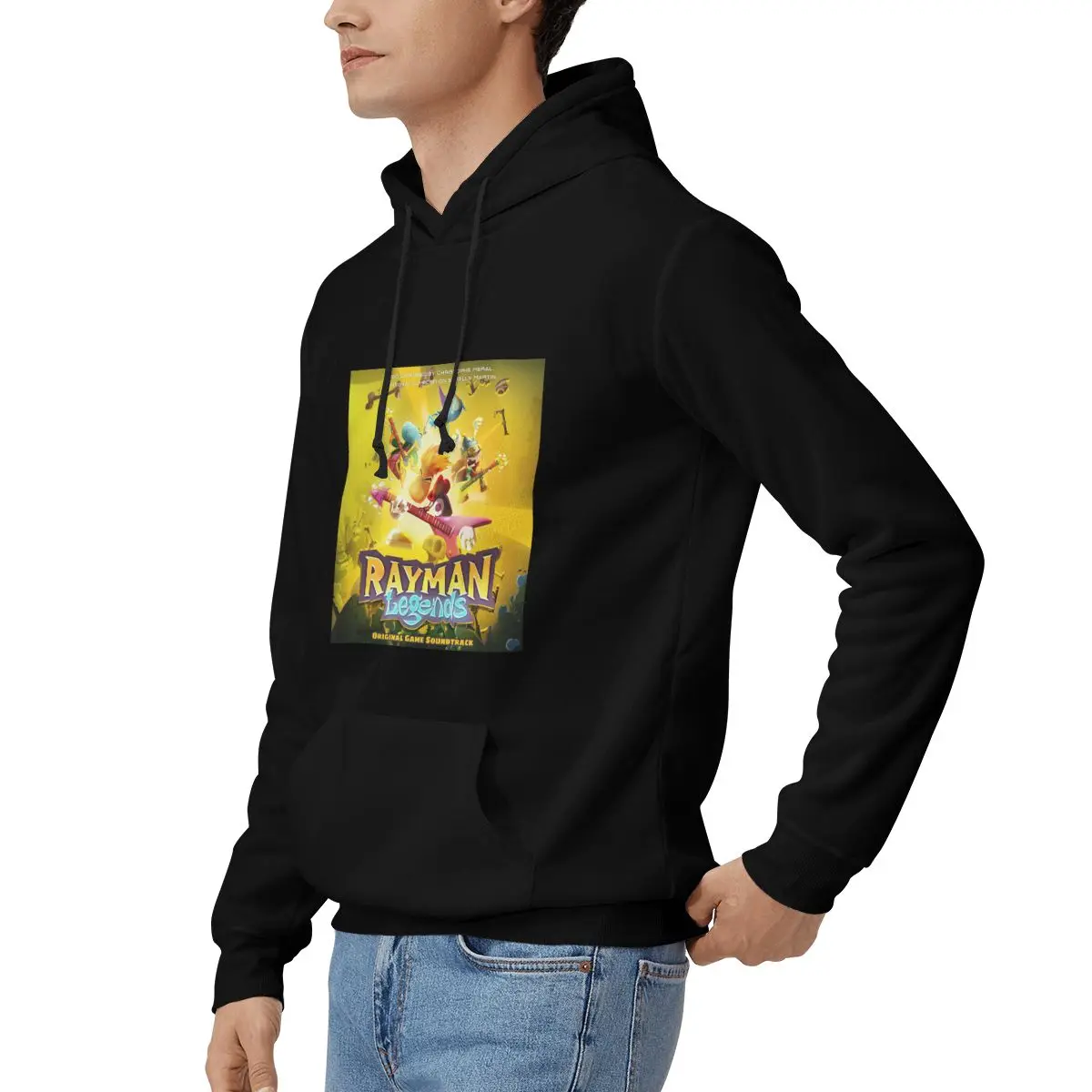 ألعاب الرسوم المتحركة Rayman Legends هوديس للرجال والنساء بلوفر كاجوال موضة كم طويل ملابس الشارع الشهير الخريف الشتاء