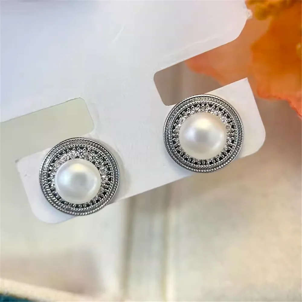 

DIY Pearl Earring Accessories,14K Gold Plated Brass Metal Square Earwires Earring Fixtures Fasteners For Jewelry Making