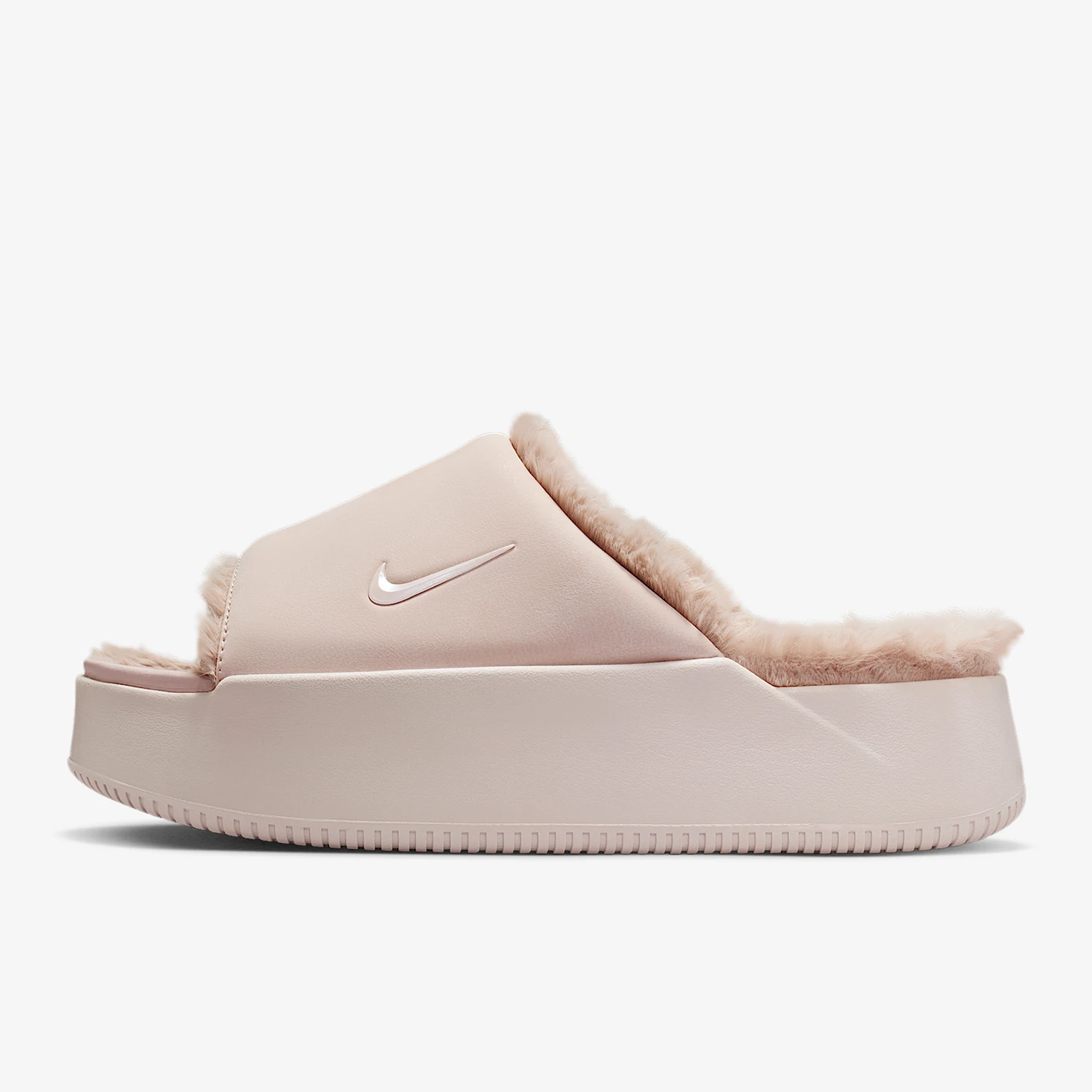 

Оригинальные женские повседневные тапочки Nike Calm Elevation Fur HV8560-600