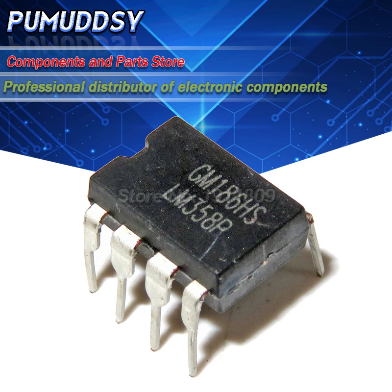 10PCS LM358 LM358N LM358P DIP8 integrated circuits