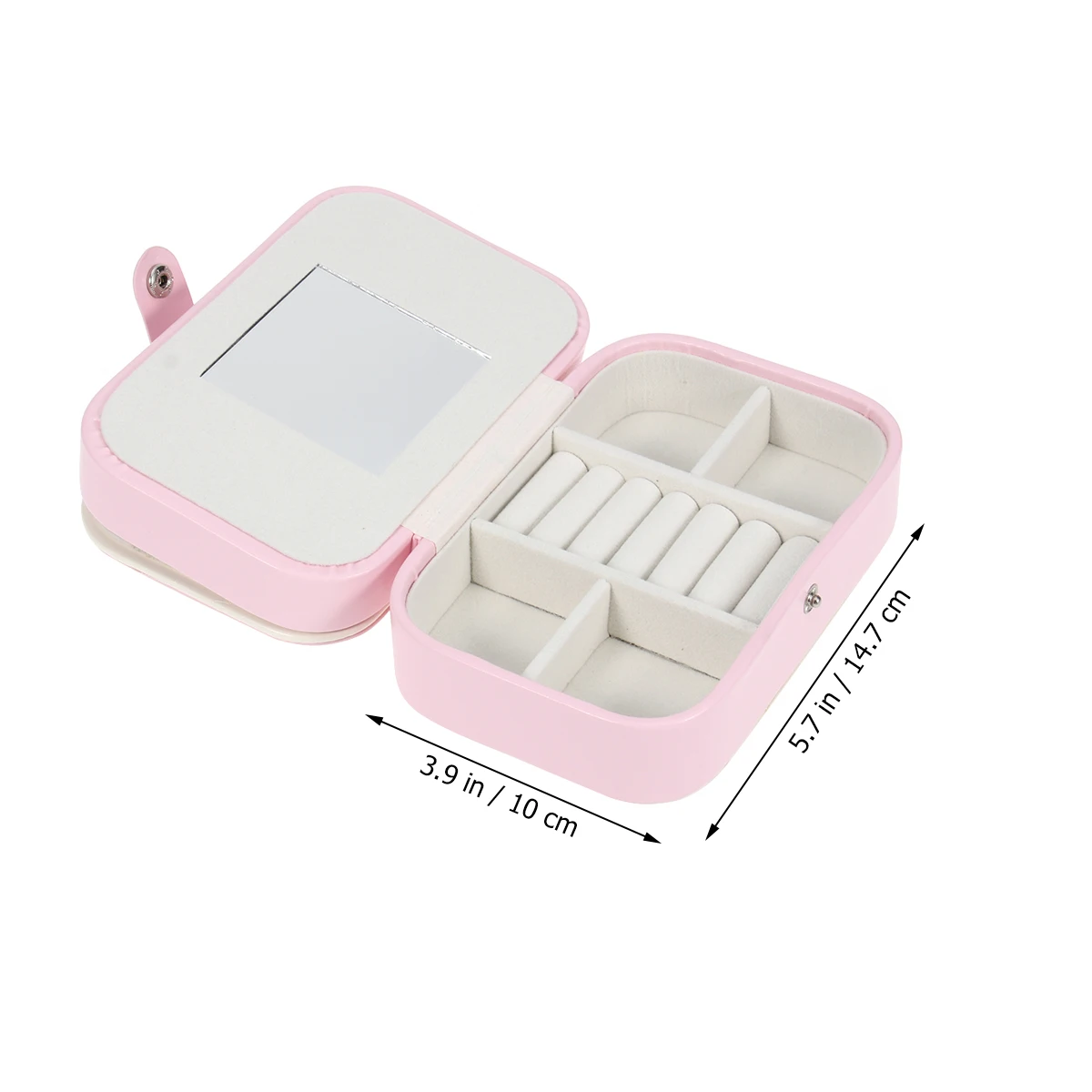 Jewelry Box Jewellery Organizer for Women Travel Jewlery Case Storage Earring Holder Small  Layer Girls Holder Jewlery Storage