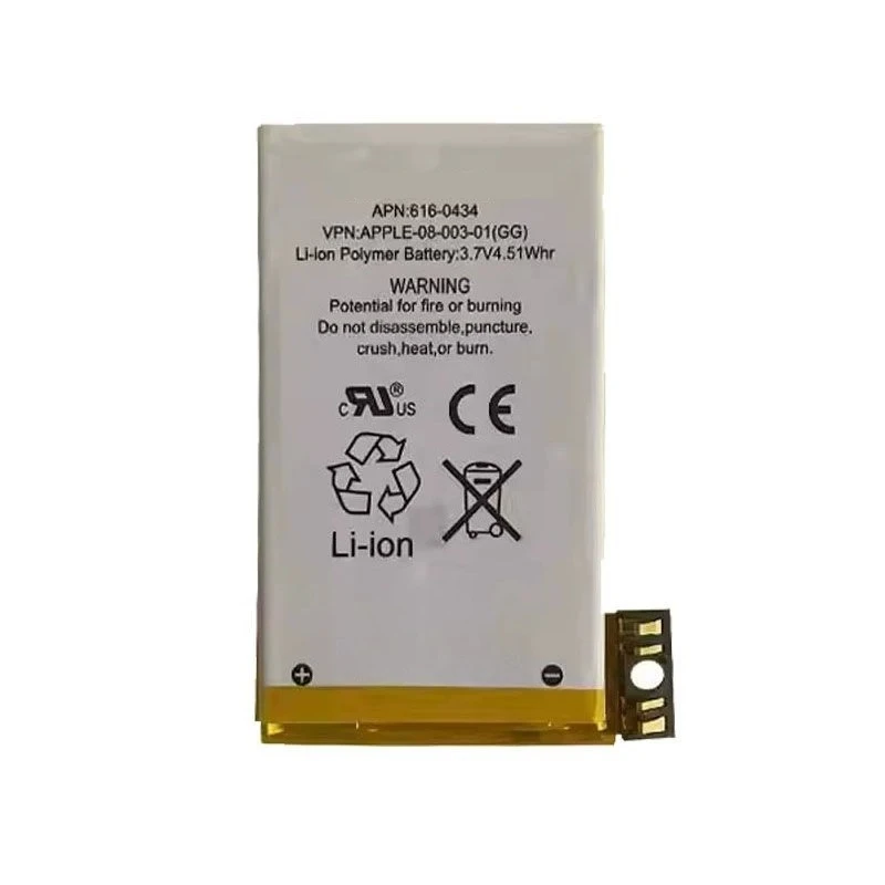 New 616-0434 3.7V 4.51Wh Li-ion Polymer Rechargeable Battery For Apple iPhone 3G/3GS Smartphone Replacement Battery