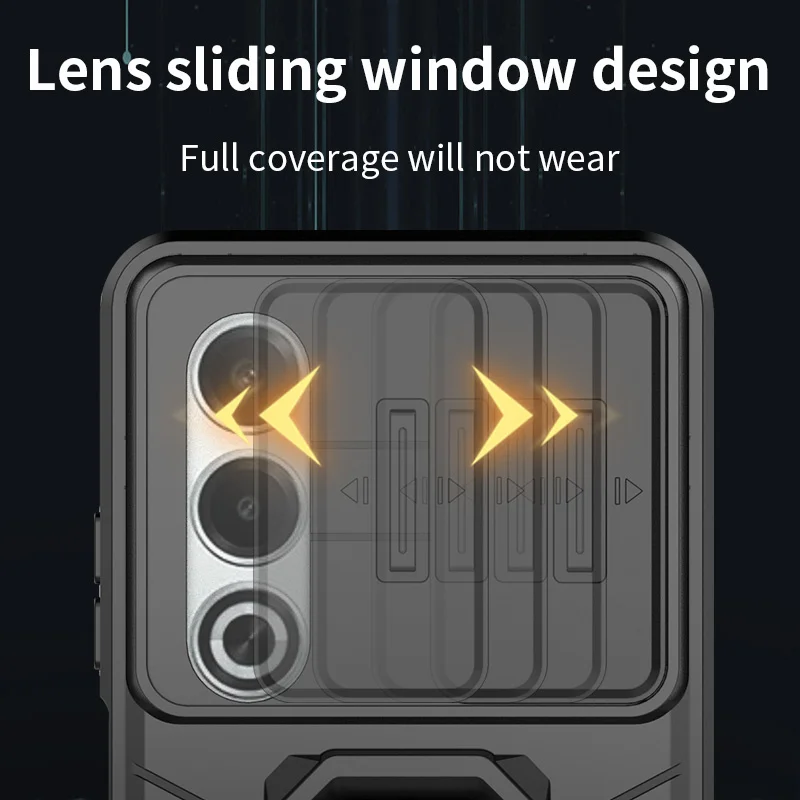 Armor Shockproof Case For OPPO A80 5G A3 Pro K12x A60 4G A3x Protective Cover Ring Magnetic Stand Holder Coque Fundas Capa