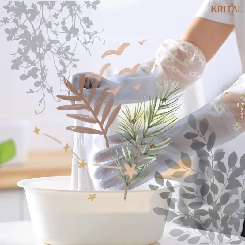 Rubber Glove Cleaning - Guantes de Limpieza Impermeables de Látex