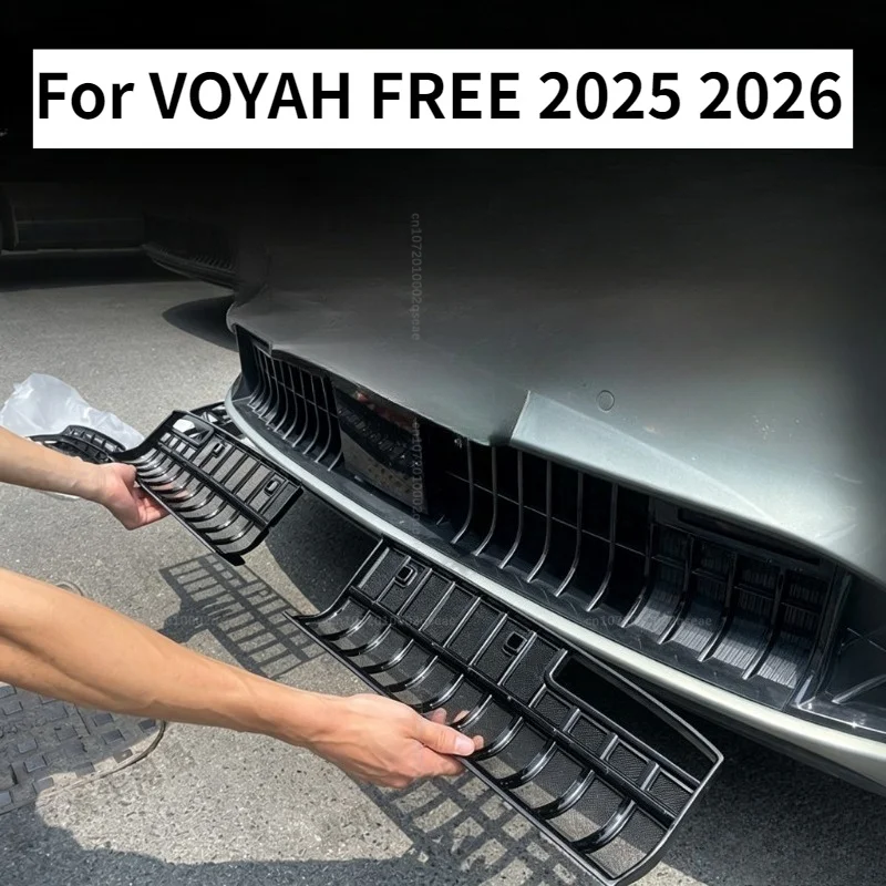 Für VOYAH FREE 2025 2026 Vorderer Insektenschutzgitter Anti-Staub- und Laubblocker Kühler-Schutz Außenzubehör – Detail 1