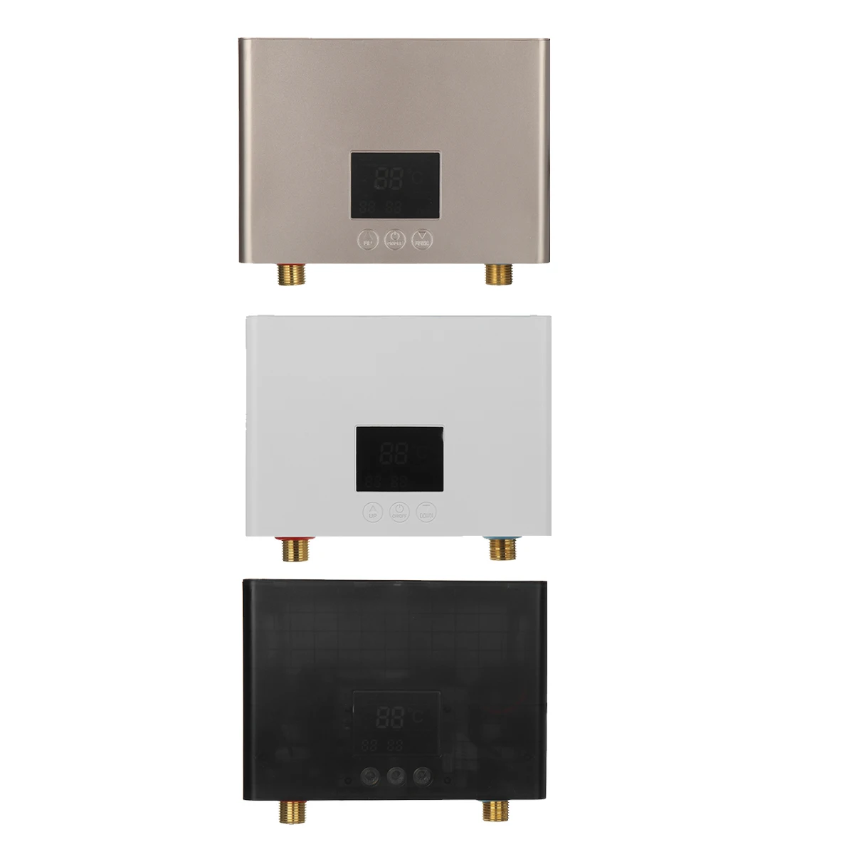 Настенный Электрический водонагреватель с дистанционным управлением, термостат для быстрого нагрева, для кухни, ванной, душа