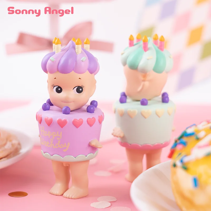 Sonny Angel regalo de cumpleaños serie 2017 Caja ciega juguetes Kawaii Anime figura de acción Caixa Caja sorpresa caja misteriosa muñecas niñas regalo