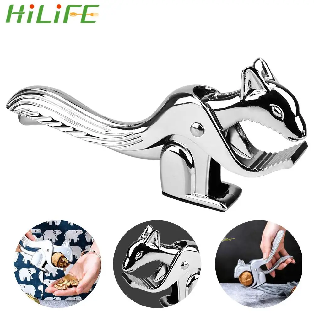 

Multi-Function Sheller Opener Pine Pecan Hazelnut Plier Squirrel Shape Almond Nut Pecan Nuts Nutcracker Quick Walnut Cracker