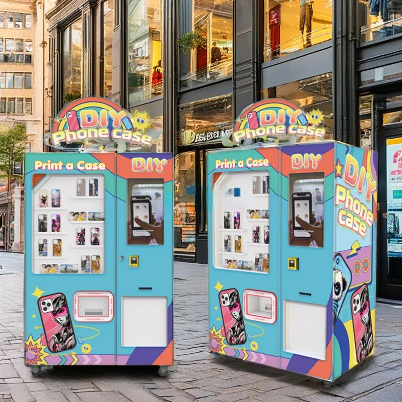 2024 innovative vending machine supports a variety of models of personalized mobile phone case vending machines